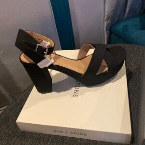 Women Block heel Platform dress sandals
